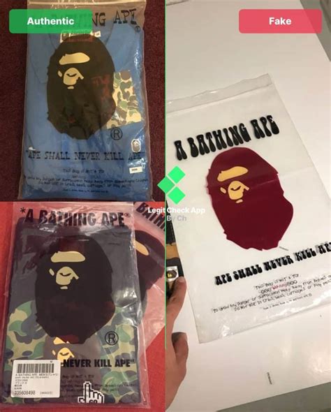 waist bag bape original vs fake|is my bape genuine.